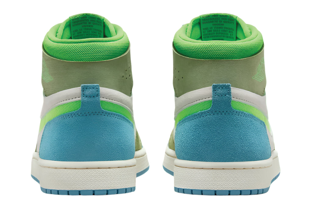 Air Jordan 1 High Zoom CMFT 2 Blue Electric Green