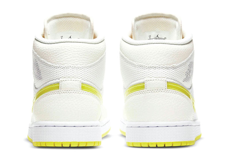 Air Jordan 1 Mid SE Voltage Yellow Womens