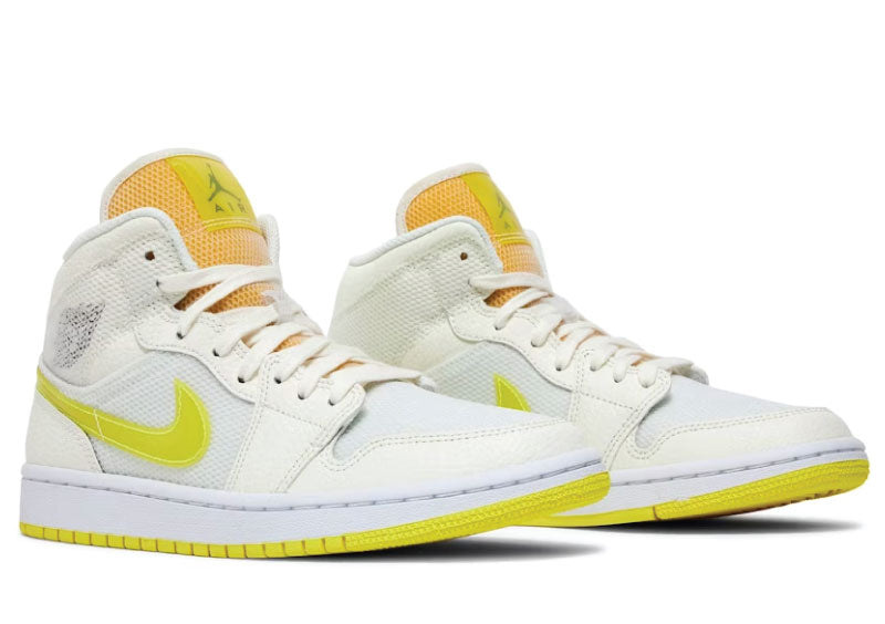 Air Jordan 1 Mid SE Voltage Yellow Womens