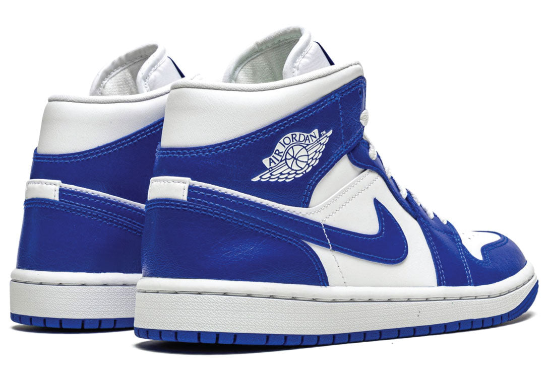 Wmns Air Jordan 1 Mid Kentucky Blue