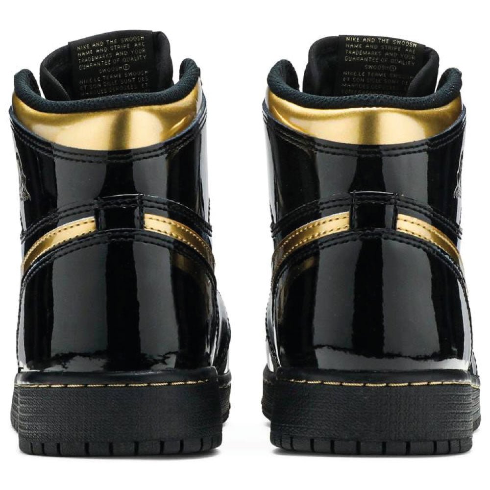 Air Jordan 1 High OG Patent Black Gold