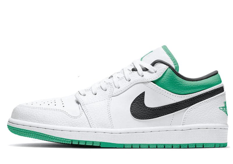 Air Jordan 1 Low White Lucky Green