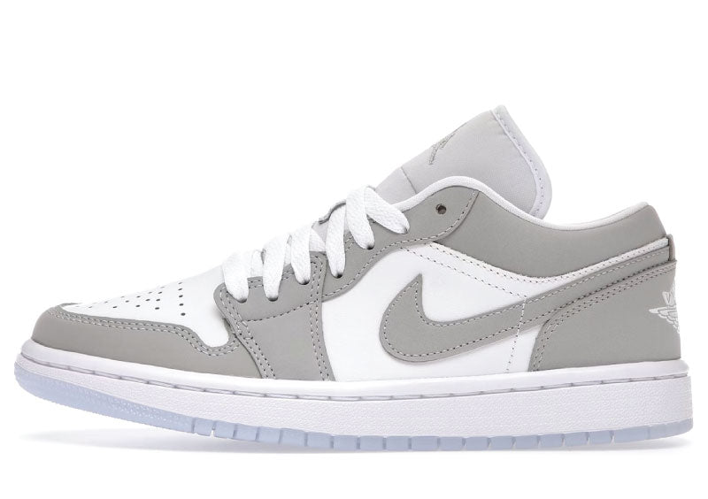 Air Jordan 1 Low White Wolf Grey Womens