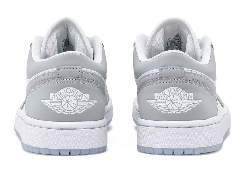 Air Jordan 1 Low White Wolf Grey Womens