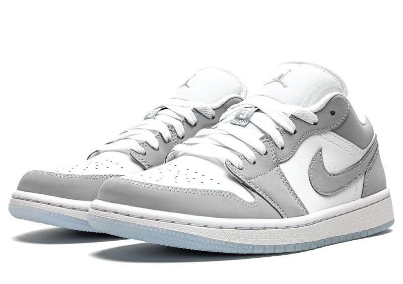 Air Jordan 1 Low White Wolf Grey Womens