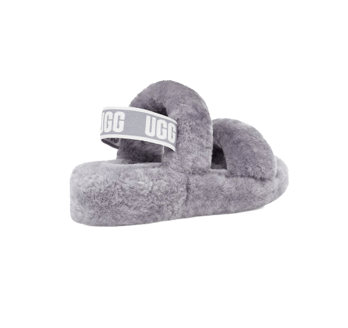 OH Yeah Slide Slippers - Grey