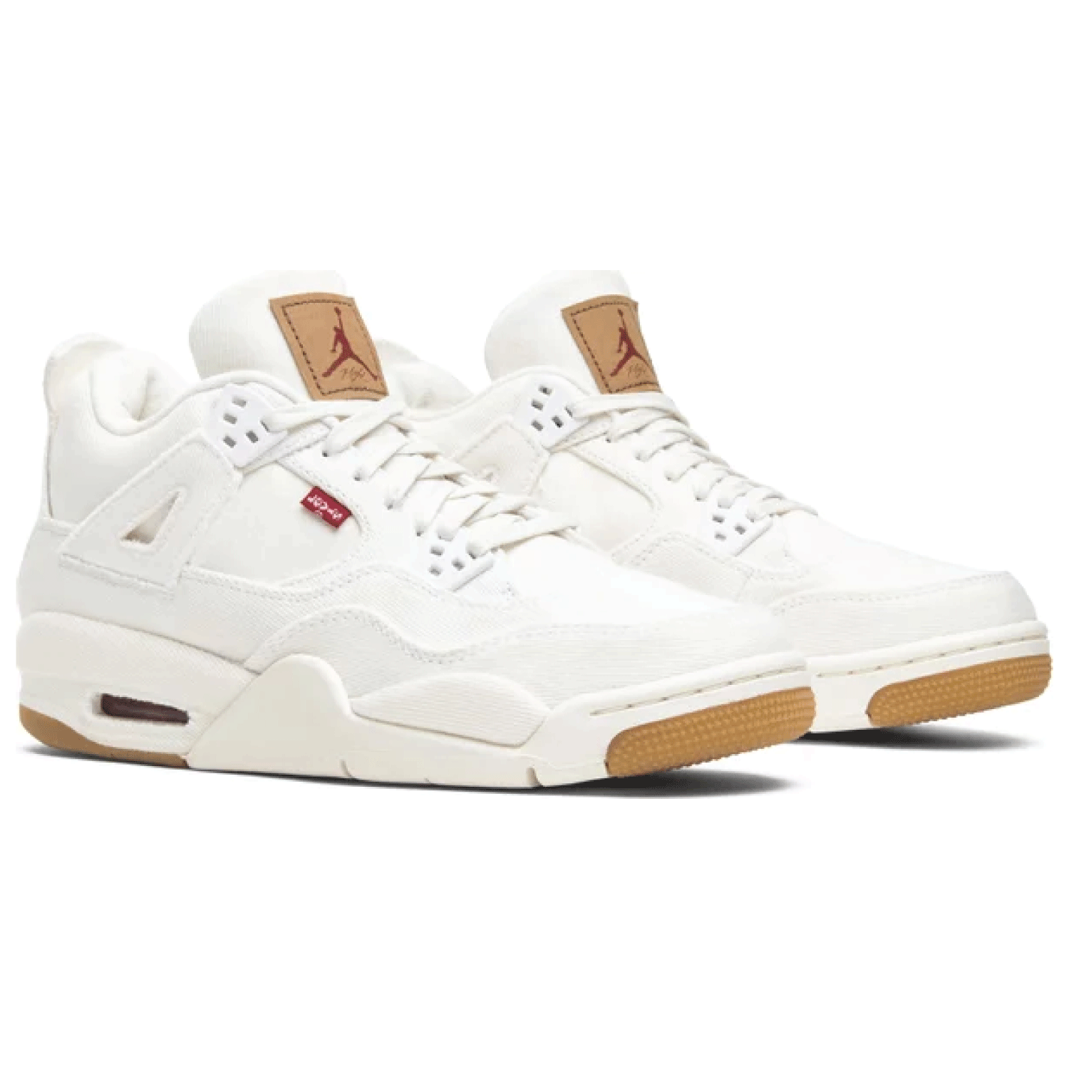 Levi's x Air Jordan 4 Retro GS 'White Denim'