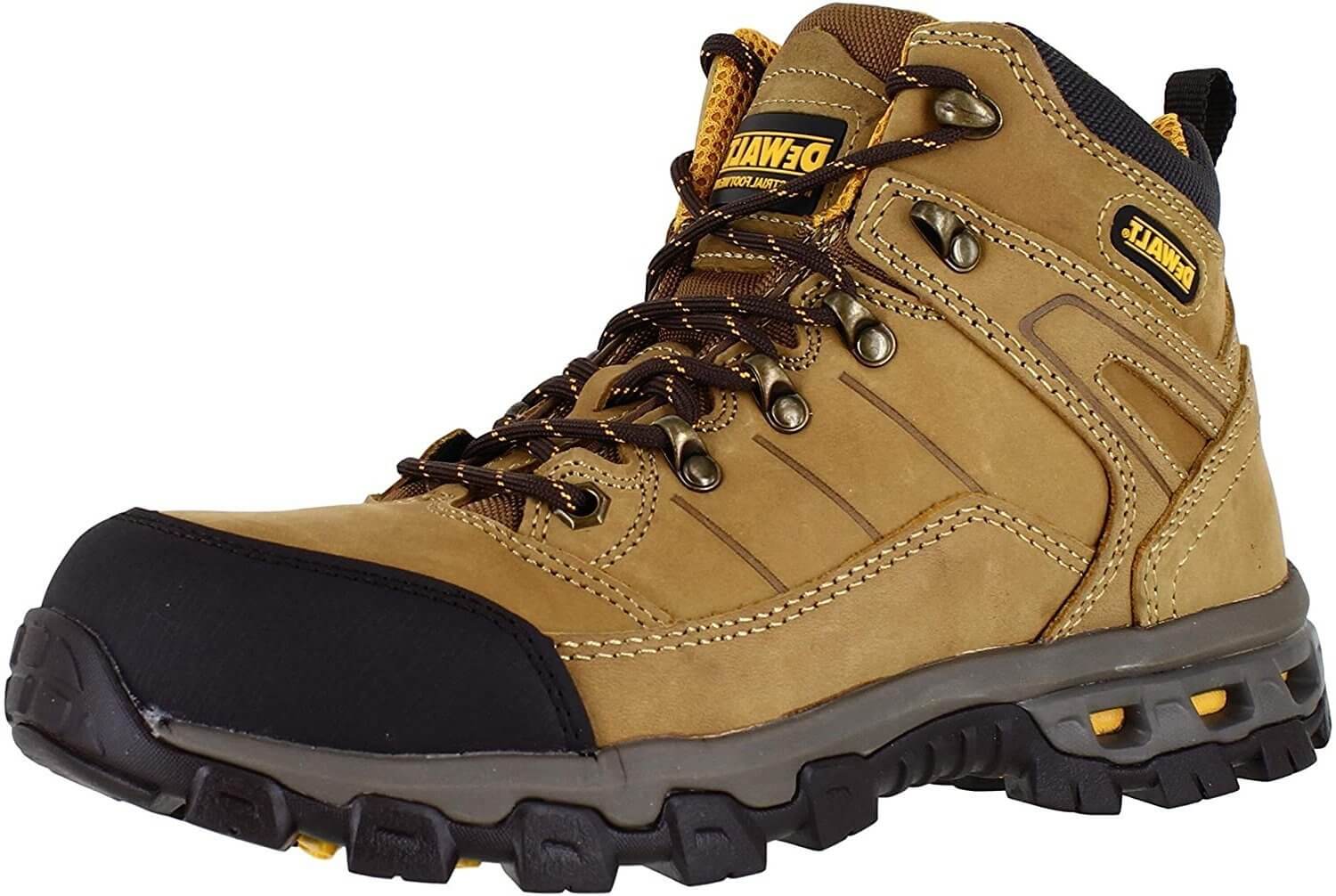 Men Side Zip-Up Safety Boots