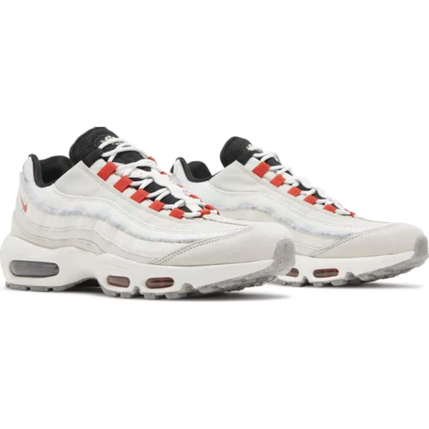 Air Max 95 SE 'Double Swoosh - Light Bone Habanero Red'