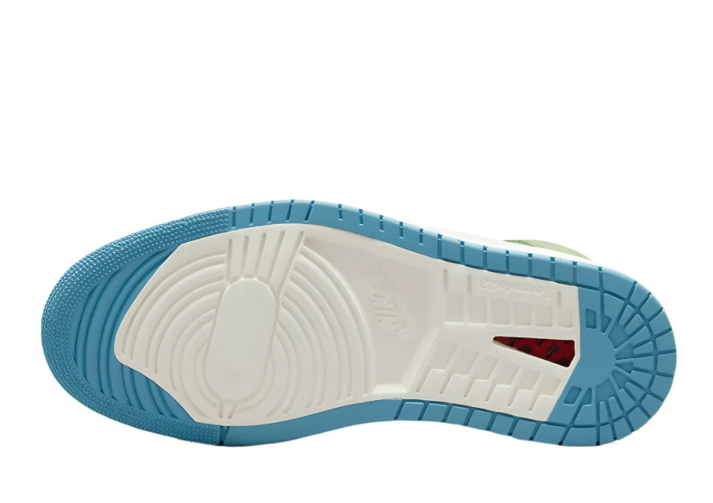 Air Jordan 1 High Zoom CMFT 2 Blue Electric Green