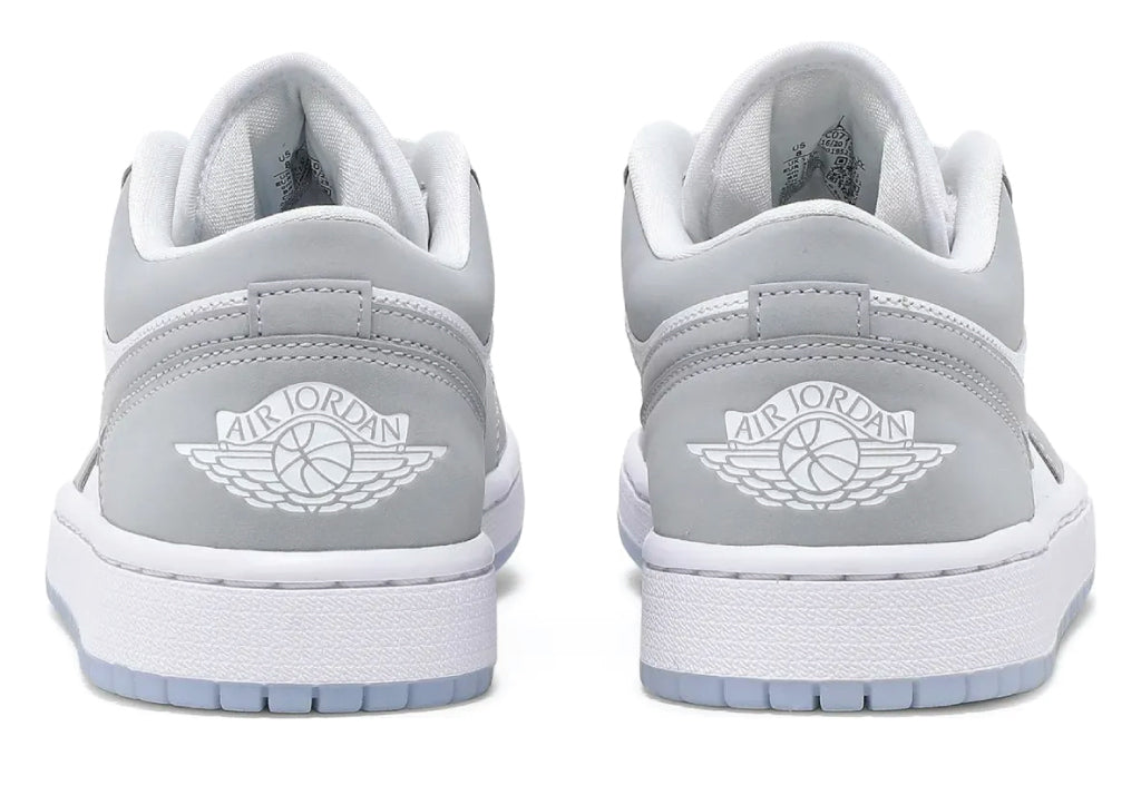 Air Jordan 1 Low White Wolf Grey Wmns