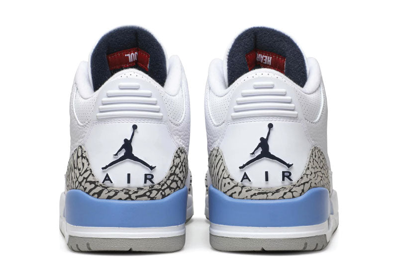 Air Jordan 3 UNC White
