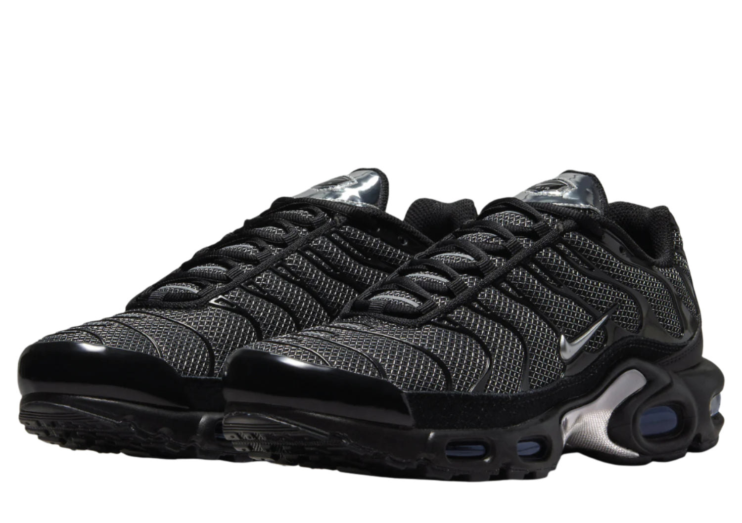 Air Max Plus Black Metallic Silver
