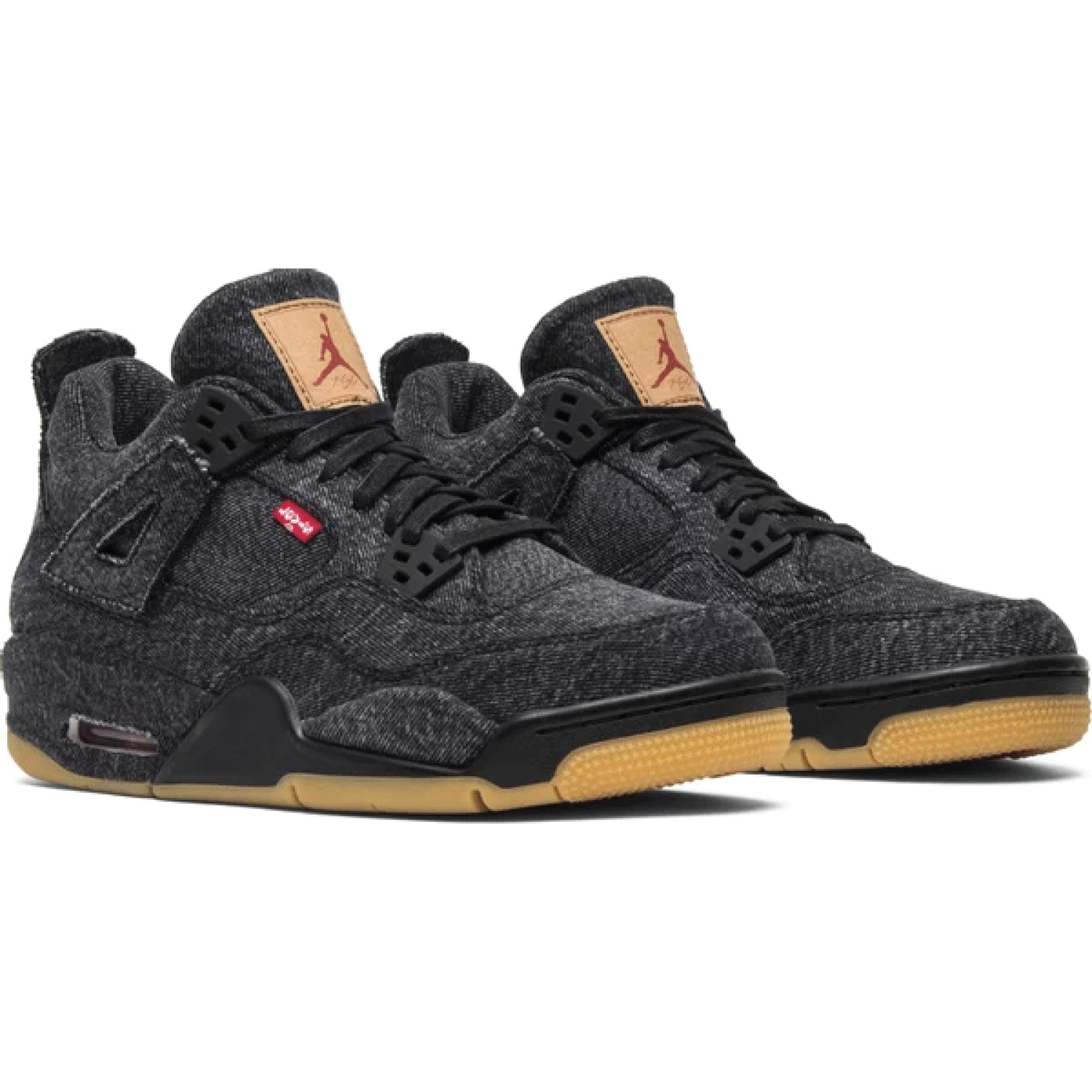 Levi's x Air Jordan 4 Retro GS 'Black Denim'