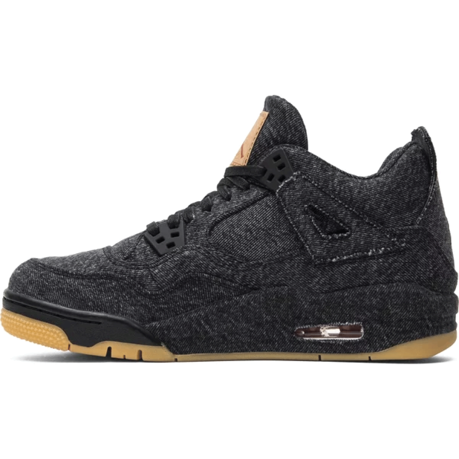 Levi's x Air Jordan 4 Retro GS 'Black Denim'