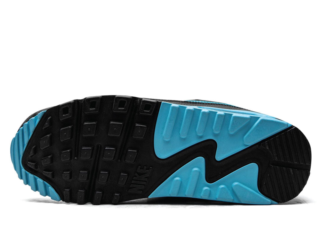 Undefeated X Nike Air Max 90 Black Blue Fury