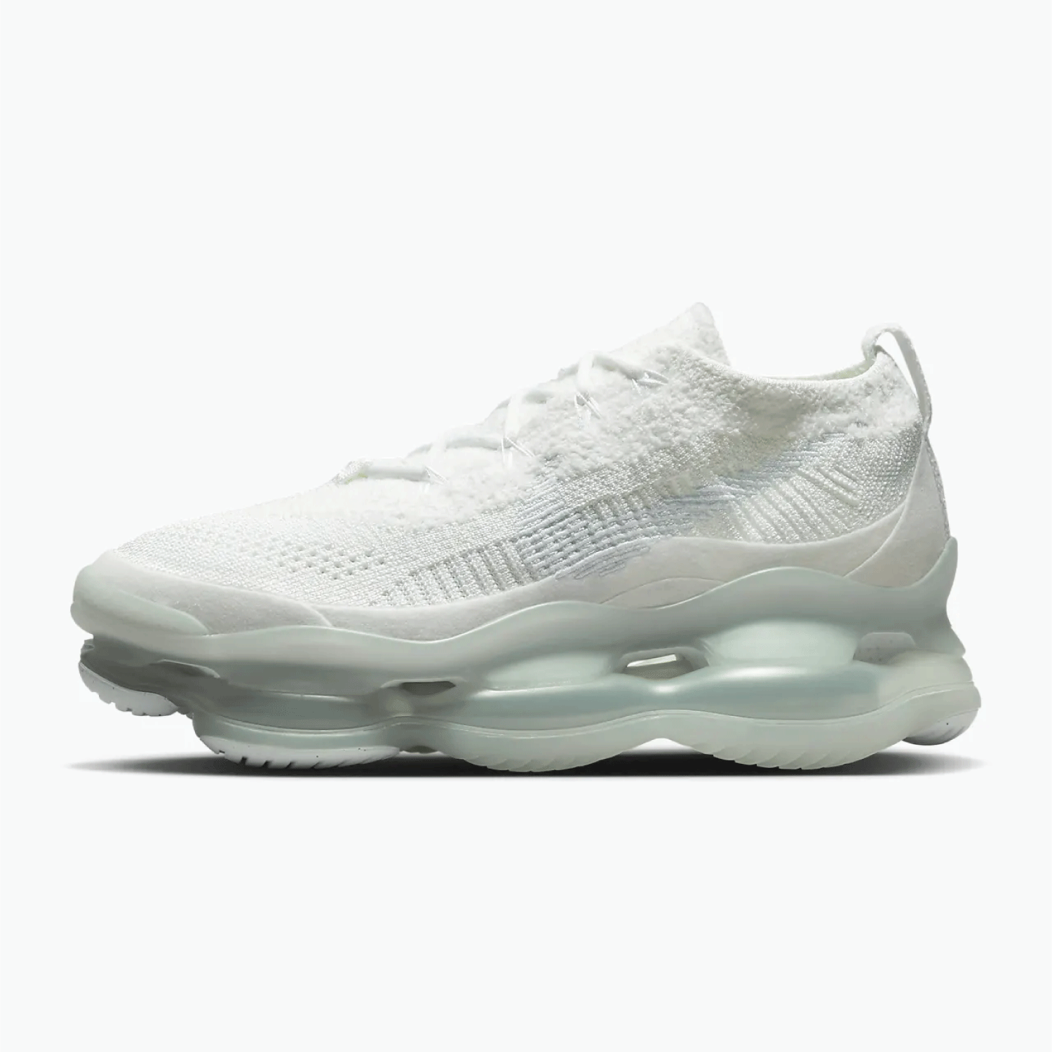 Wmns Air Max Scorpion Flyknit 'White Football Grey'