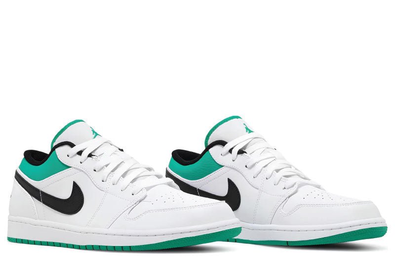 Air Jordan 1 Low White Lucky Green