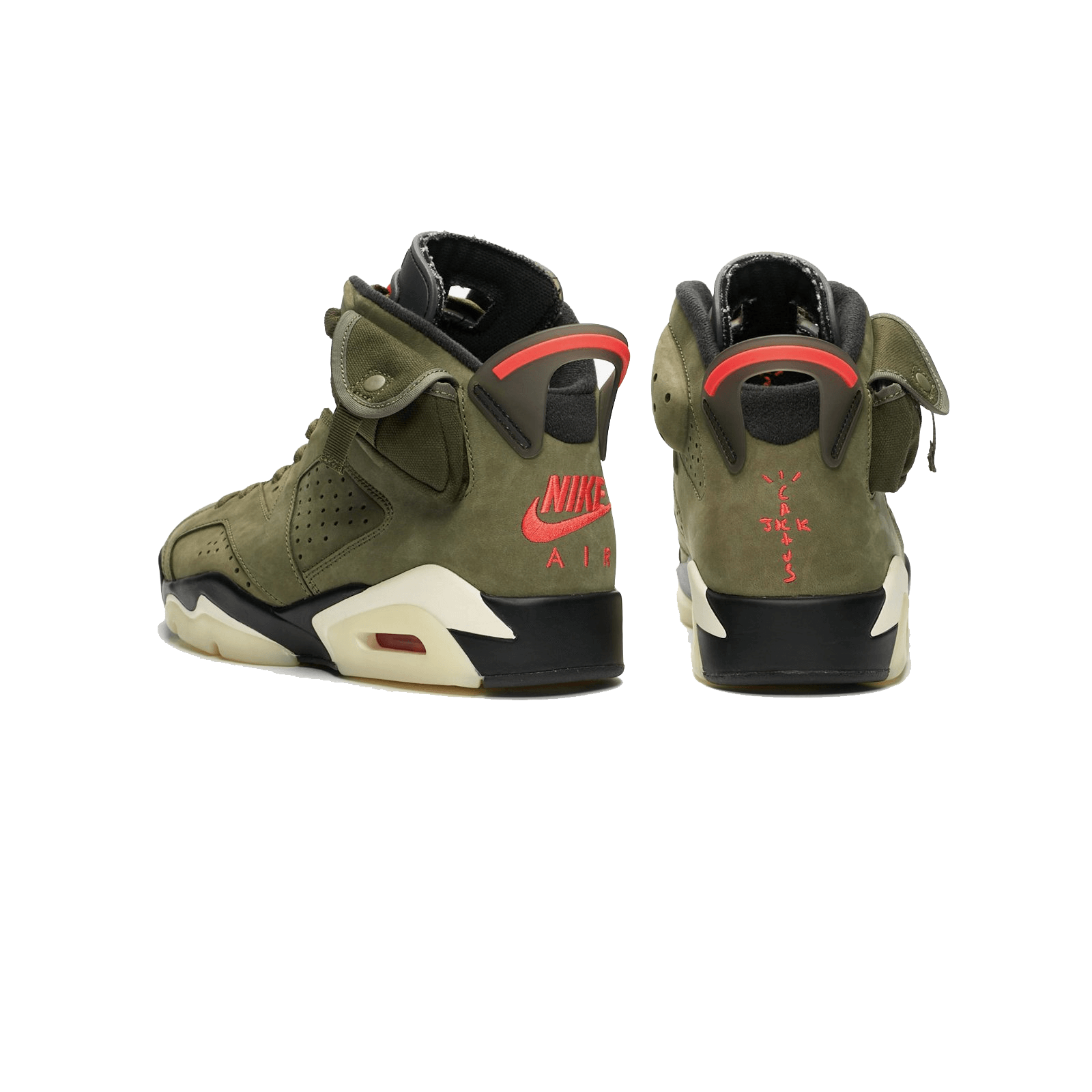 Air Jordan 6 Retro cactus jack Medium Olive